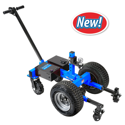 รถพ่วงไฟฟ้าสำหรับงานหนัก 7500lbs Dolly พร้อมลูกผูกปรับได้หลายแบบ