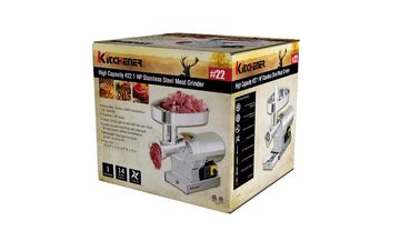 Commercial Grade Meat Grinder Home , Electric Food Grinders With 3 Stuffing Tubes